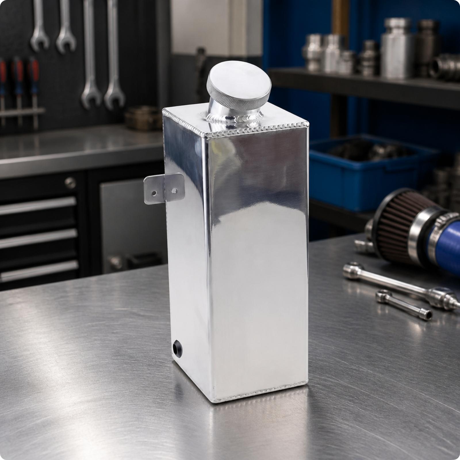 Heatsink Aluminum - Universal Aluminum Radiator Overflow Tank 2
