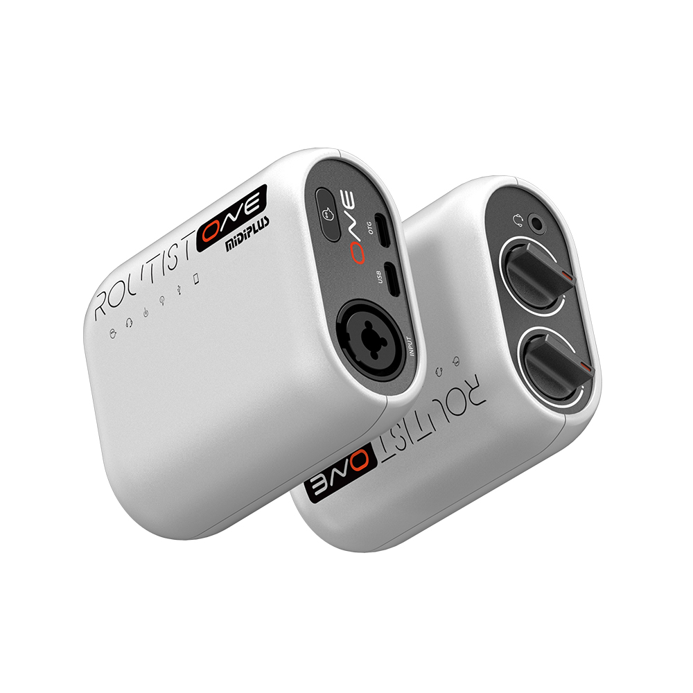 Audio Interface - Portable 2-in 2-out USB Audio Interface