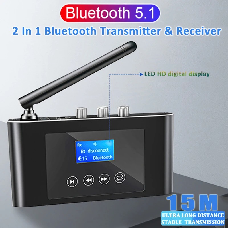 Headphone Amplifier - 2 in 1 Long Range Bluetooth