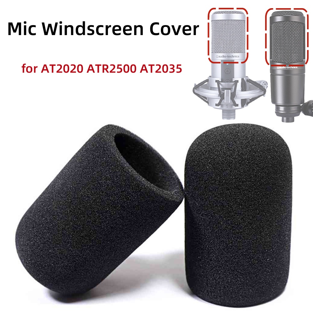 2PCS AT2020 Microphone Windscr - огляд і ціна Ribbon Microphone