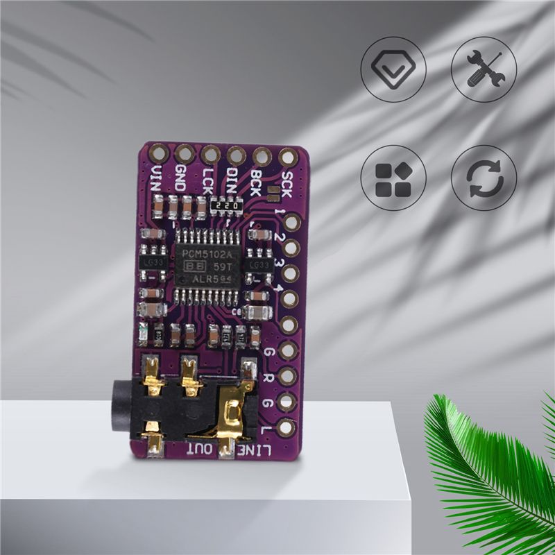 ●PCM5102 I2S IIS Digital Audio - огляд і ціна Pcm5102