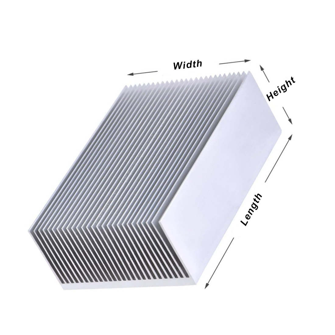 50x60x26mm — 300x60x26mm Extru - огляд і ціна Heatsink Aluminum