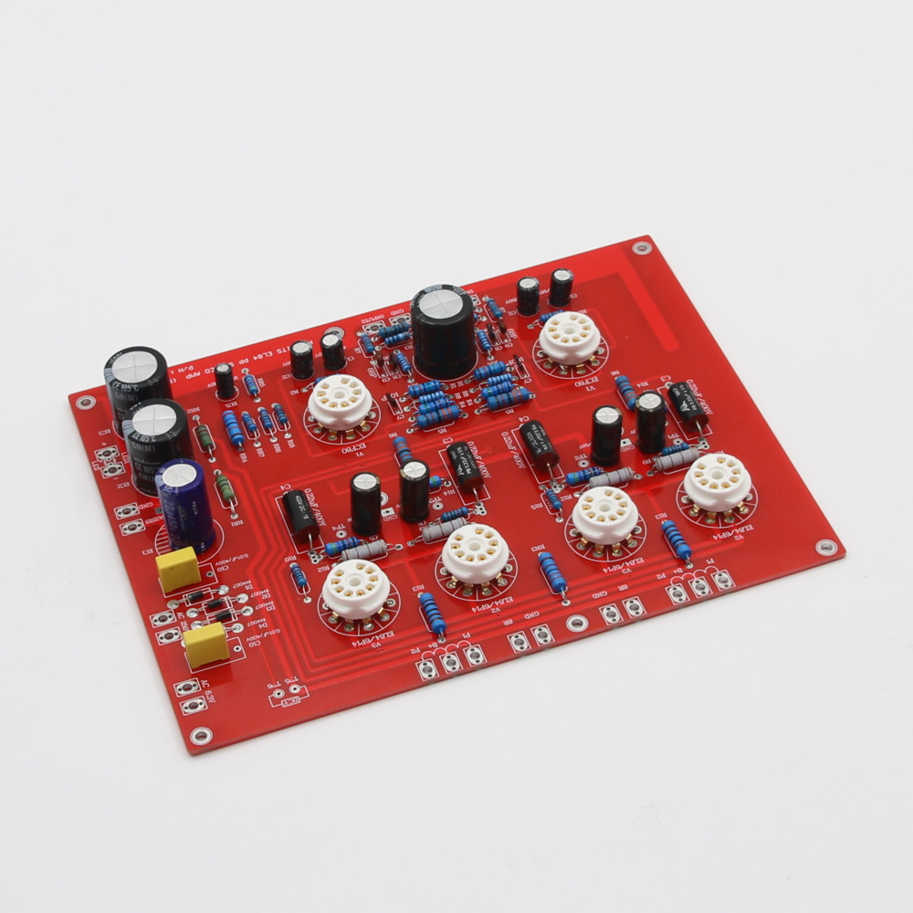 HiFi EL84+ECF80 Stereo Push Pu - огляд і ціна Audio Amplifier Board