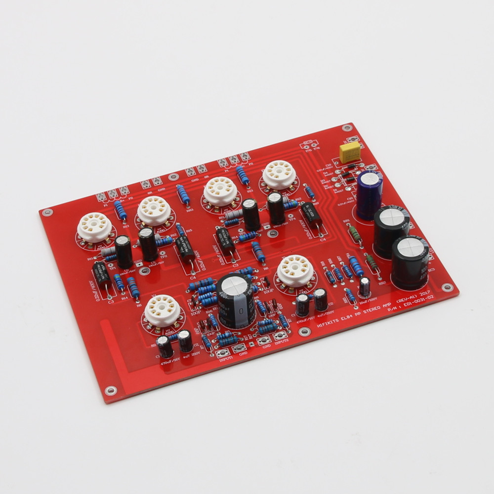 HiFi EL84+ECF80 Stereo Push Pu - огляд і ціна Audio Amplifier Board