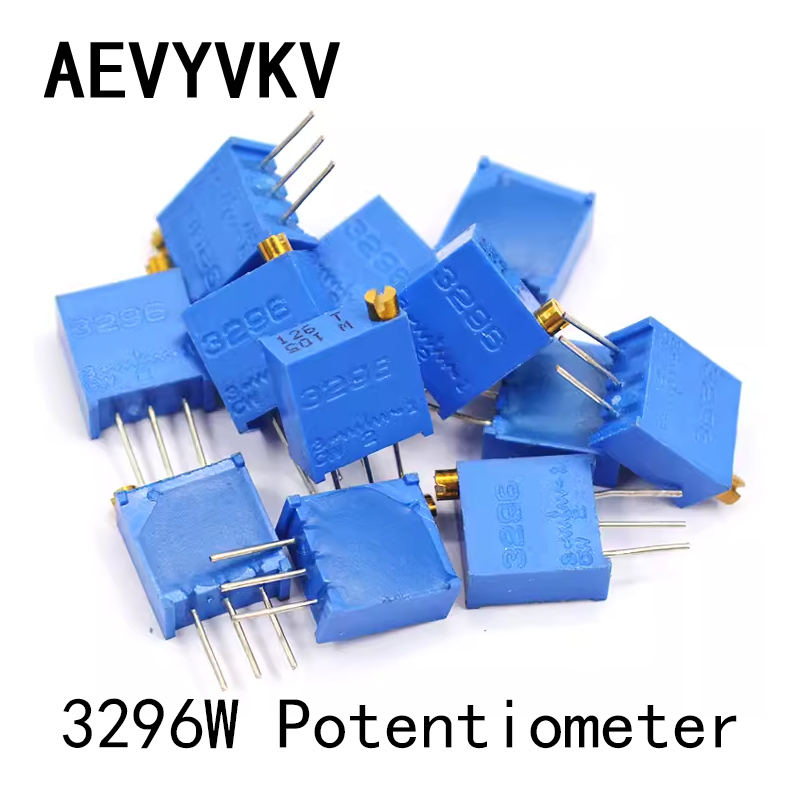 5-50PCS 3296W 3296 50 100 200  - огляд і ціна Potentiometer 10K