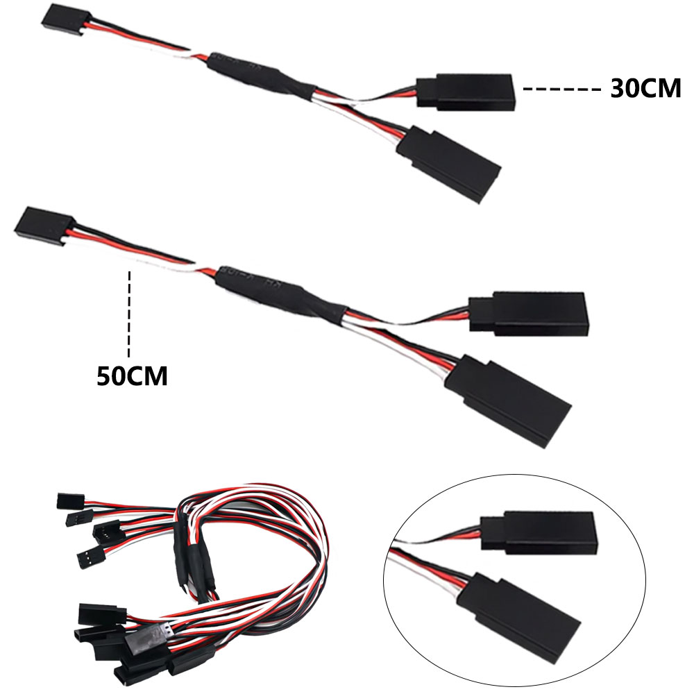5/8/10pcs RC Servo Y Extension - огляд і ціна Rca Cable