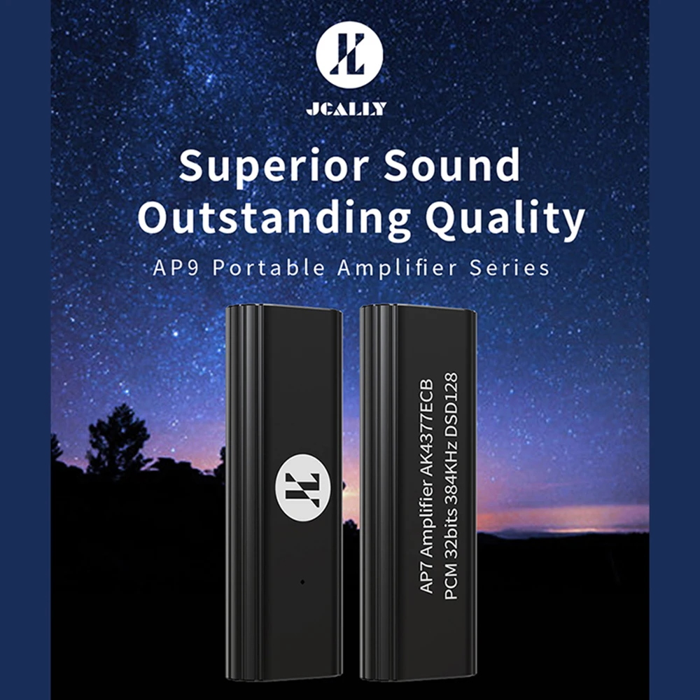 JCALLY AP7 Portable DAC Amplif - огляд і ціна Headphone Amplifier