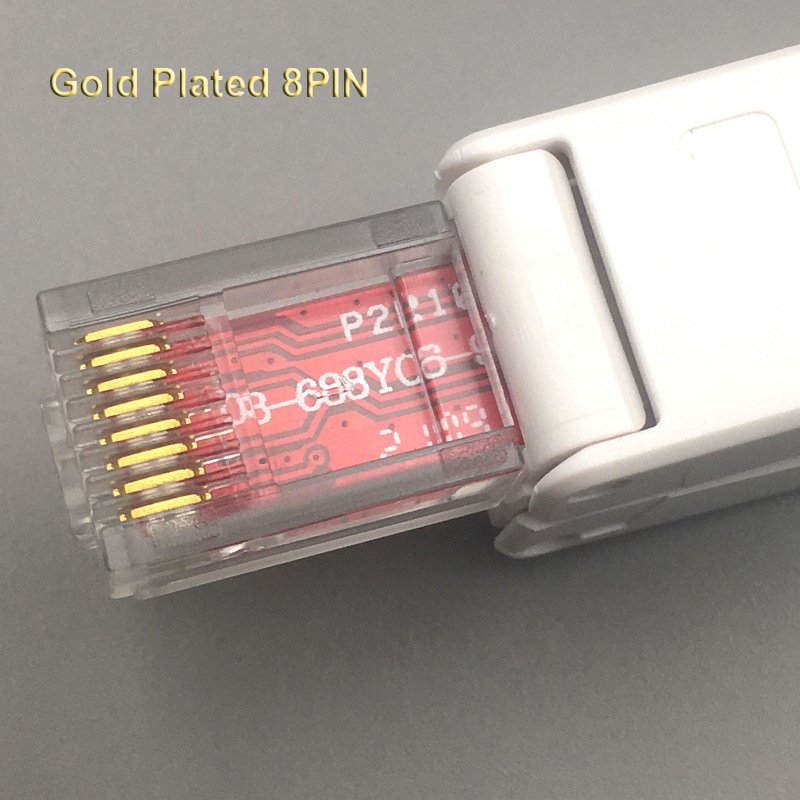 2pcs Cat5E Cat6 RJ45 Connector - огляд і ціна Rj45 Jack