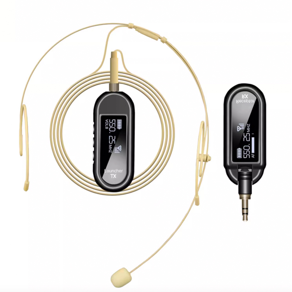 UHF Wireless Headset Microphon - огляд і ціна Condenser Microphone Kit
