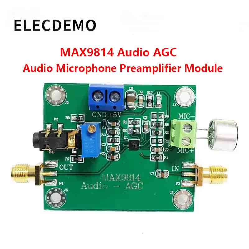 Electret Mic AGC Amplifier Mod - огляд і ціна Audio Amplifier Board