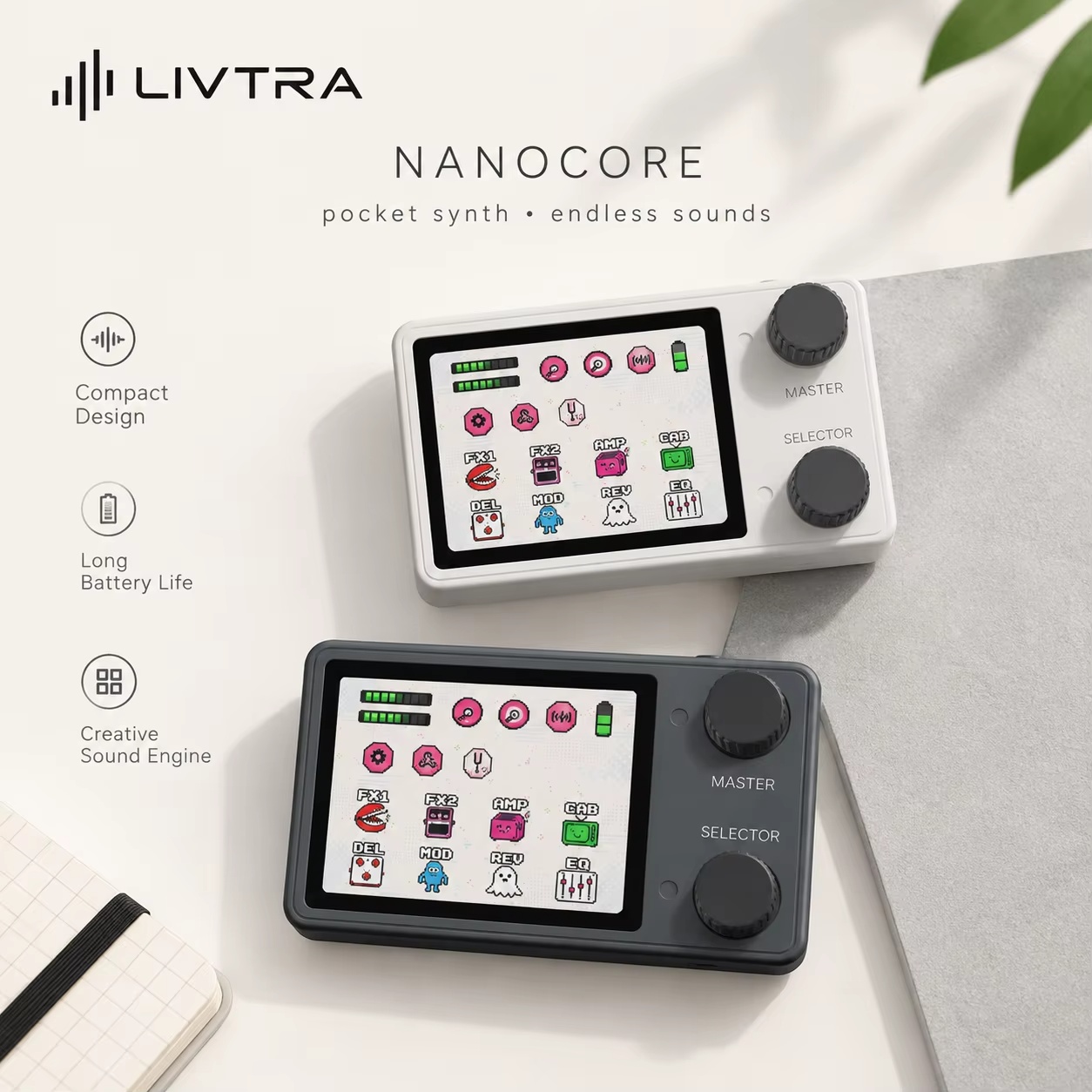 Livtra Nanocore Mini Guitar Mu - огляд і ціна Audio Interface