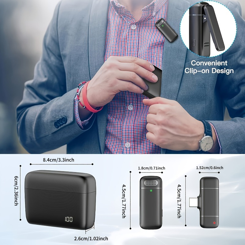 Wireless Lavalier Microphone w - огляд і ціна Condenser Microphone Kit