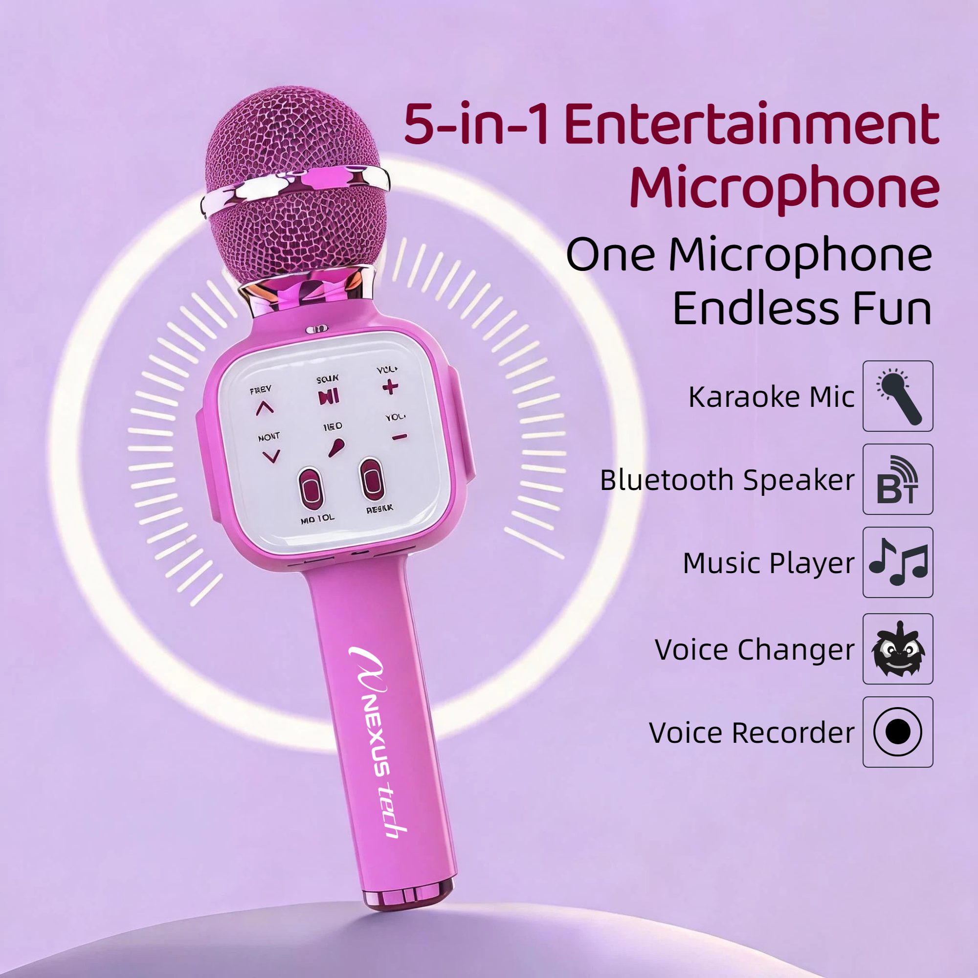 Halloween Premium Wireless Kar - огляд і ціна Condenser Microphone Kit