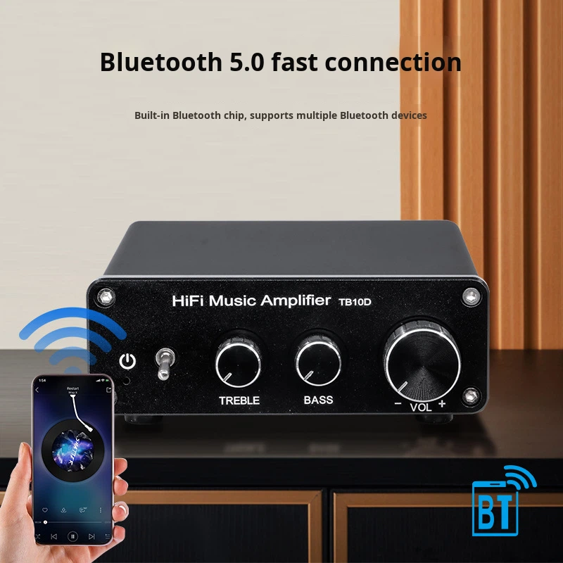 Stereo Audio Digital Amplifier - огляд і ціна Class D Amplifier