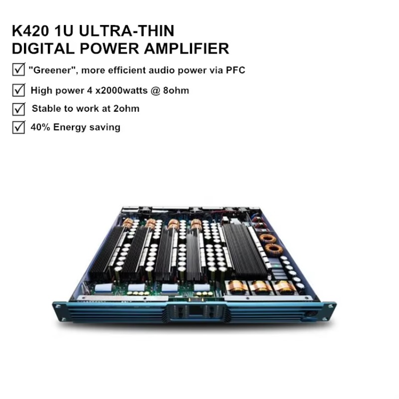 MORIN K420 High Power 2000W 4  - огляд і ціна Class D Amplifier