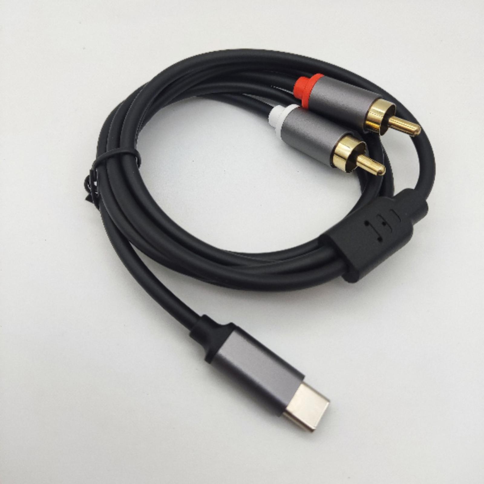USB C to RCA Stereo Audio Cabl - огляд і ціна Rca Cable