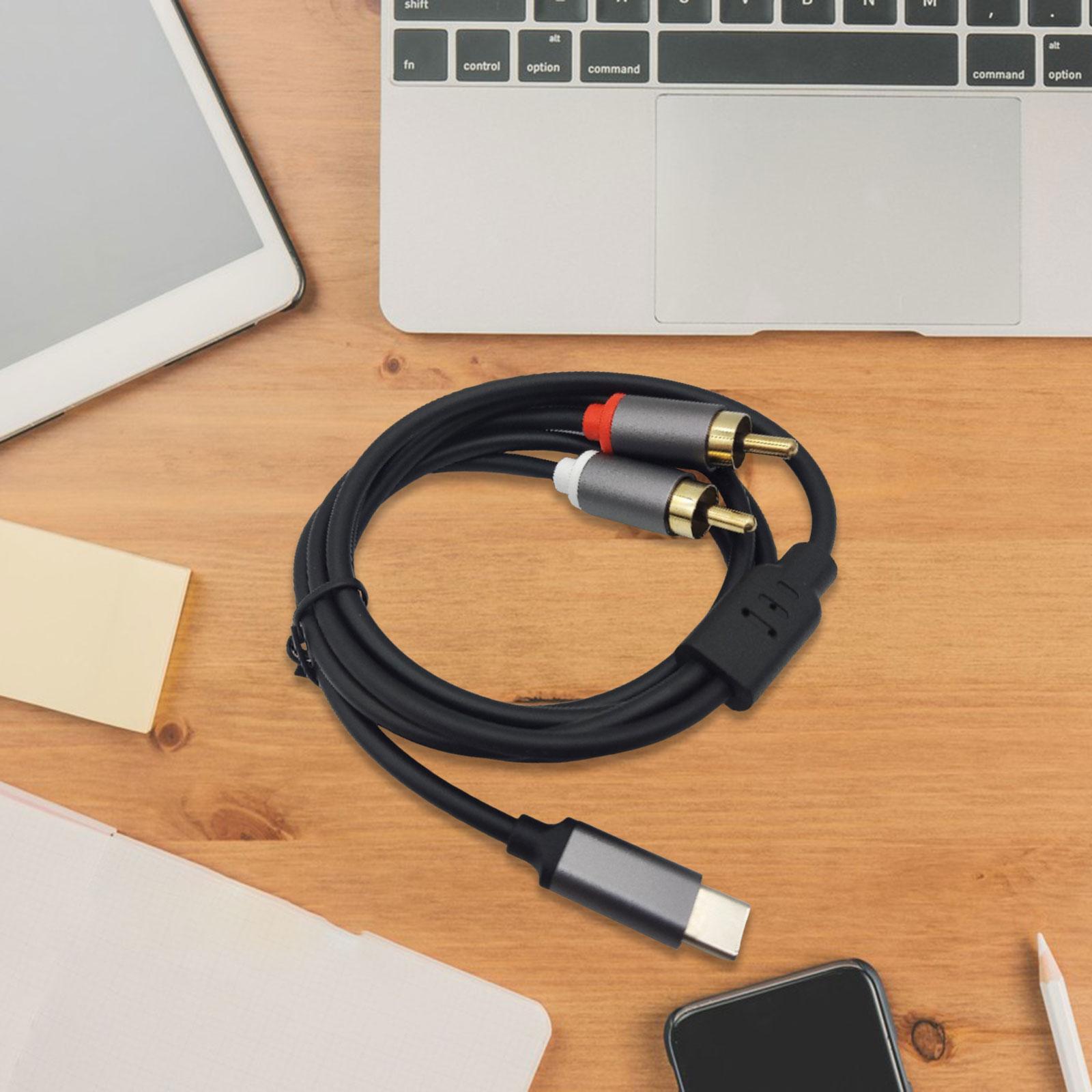 USB C to RCA Stereo Audio Cabl - огляд і ціна Rca Cable