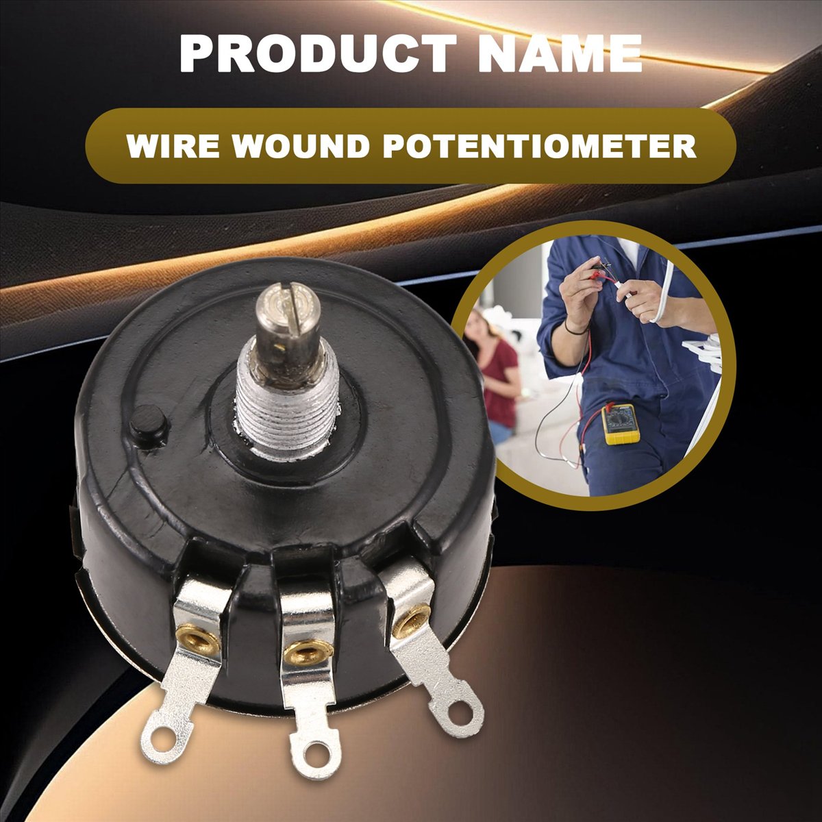 Fashion WX050 10K ohm 5W 6mm R - огляд і ціна Potentiometer 10K