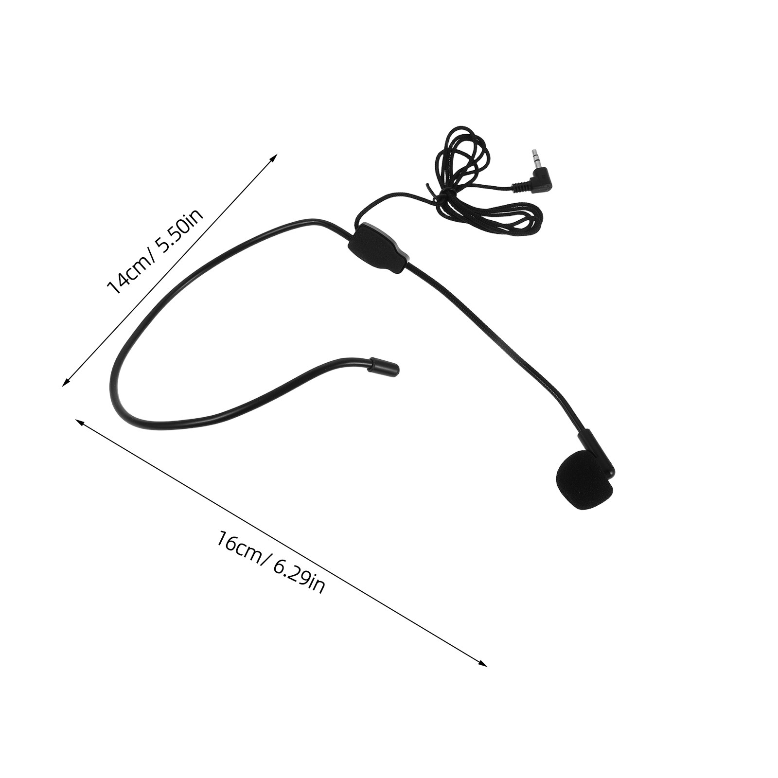 5Pcs Wired Headset Microphone  - огляд і ціна Speaker Wire