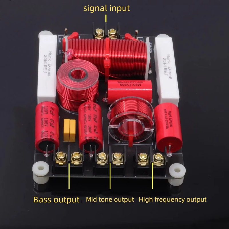 1PC GHXAMP 350W Crossover 3-Wa - огляд і ціна Speaker Crossover