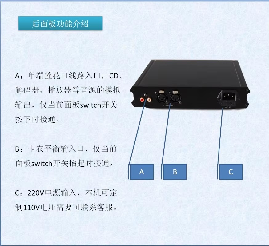 For Pure DC Fully Balanced Cla - огляд і ціна Headphone Amplifier