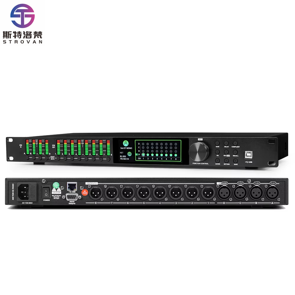 4 in 8 Out  Speaker Processor  - огляд і ціна Speaker Crossover