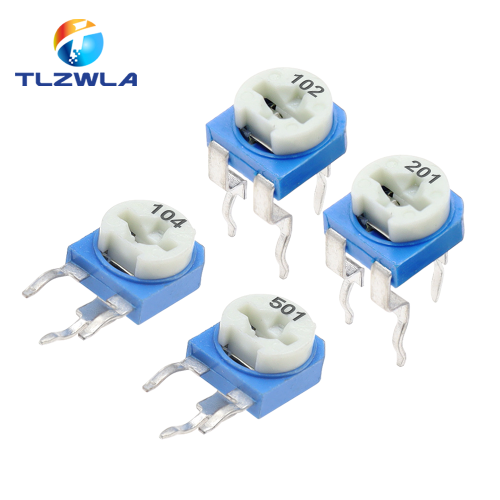 20PCS RM065 RM-063 Series 100  - огляд і ціна Potentiometer 10K