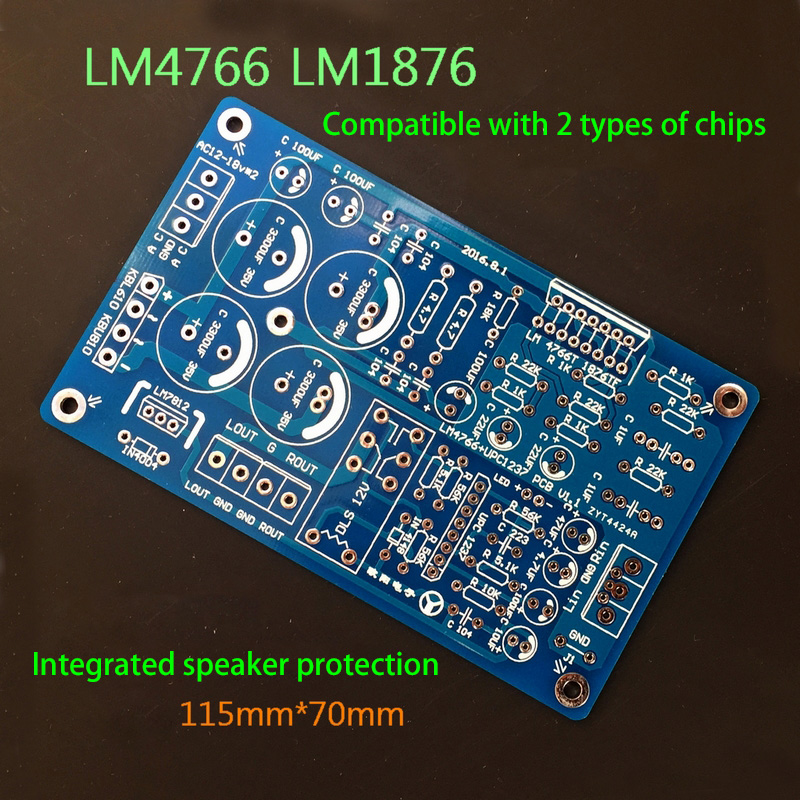 LM766 LM1876 Stereo Power Ampl - огляд і ціна Audio Amplifier Board