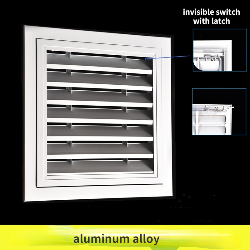 Aluminum alloy exhaust shutter - огляд і ціна Ventilation Grille Aluminum
