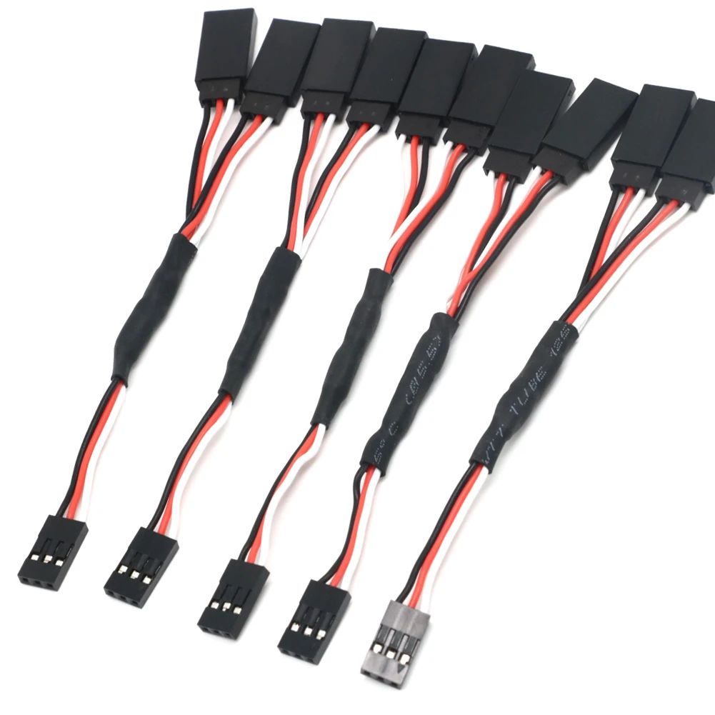 5pcs_100/150/200/300/500mm RC  - огляд і ціна Rca Cable