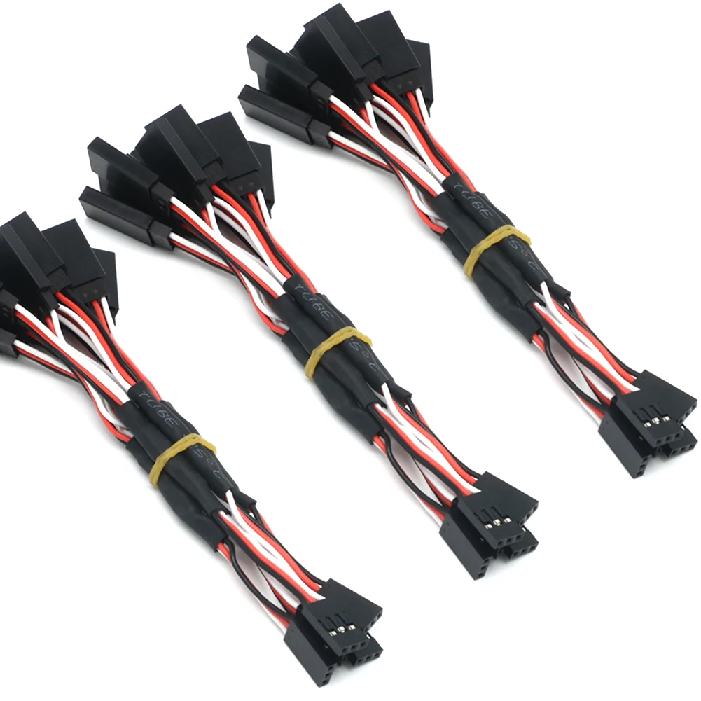 5pcs_100/150/200/300/500mm RC  - огляд і ціна Rca Cable