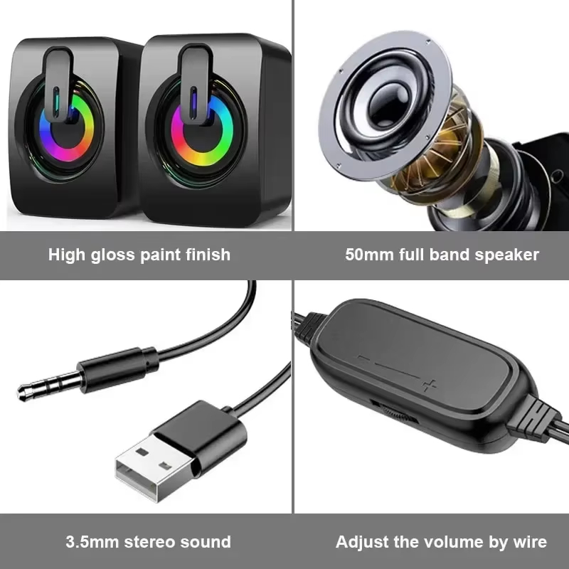 Computer Speakers HIFI Stereo  - огляд і ціна Speaker Wire