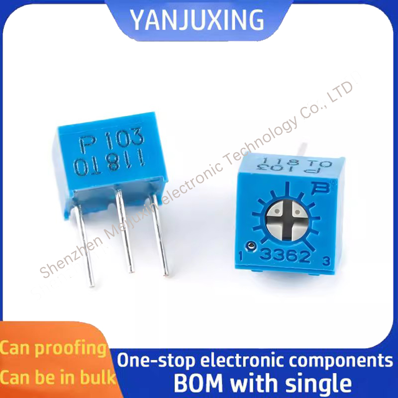 10pcs/lot 3362P-103 10K single - огляд і ціна Potentiometer 10K